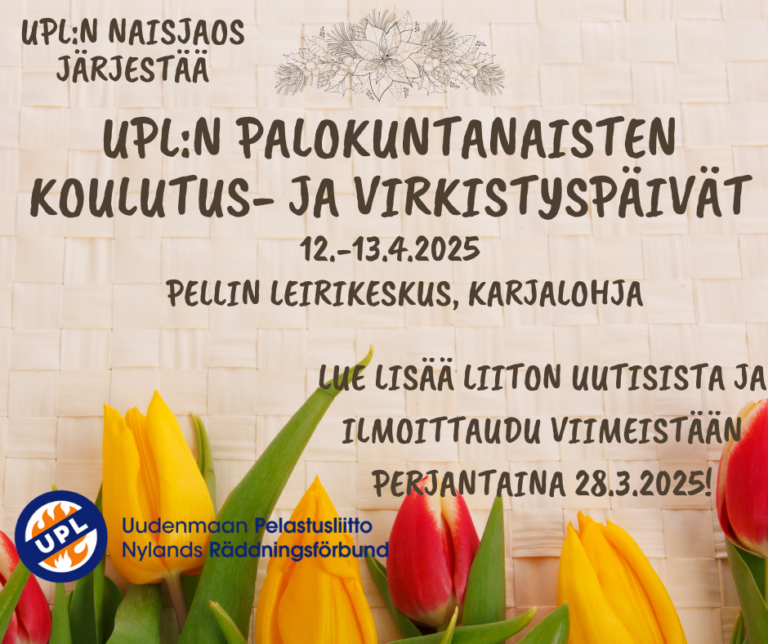 Uudenmaan Pelastusliiton palokuntanaisten koulutus- ja virkistyspäivät